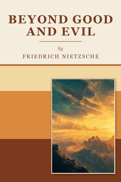 Beyond Good and Evil by Friedrich Nietzsche — book cover