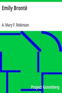 Emily Brontë by A. Mary F. Robinson — book cover