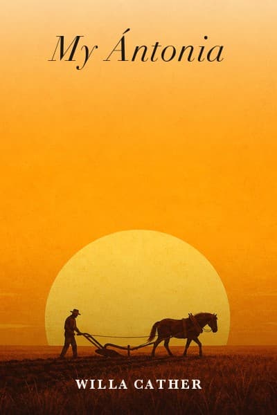 My Ántonia by Willa Cather — book cover