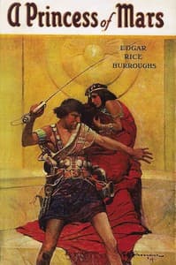 A Princess of Mars by Edgar Rice Burroughs — book cover
