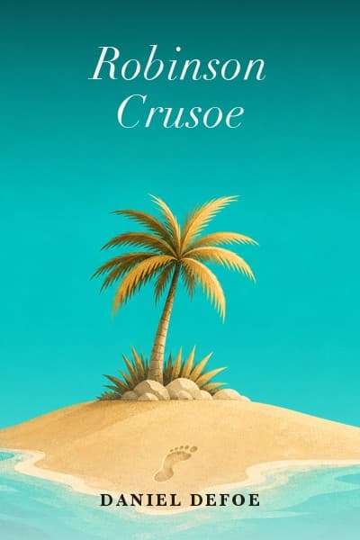 Robinson Crusoe by Daniel Defoe — book cover