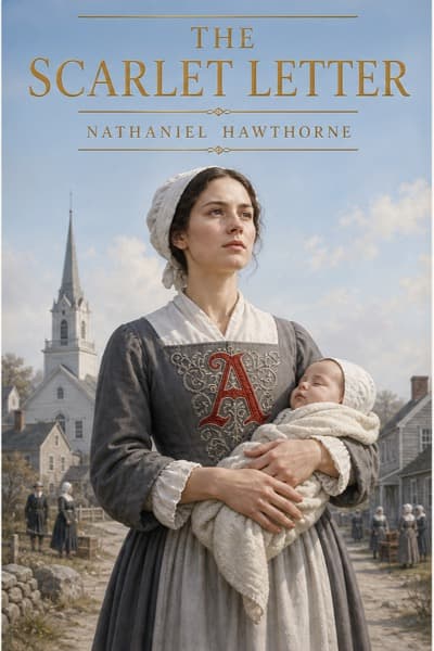 The Scarlet Letter by Nathaniel Hawthorne — book cover