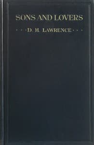 Sons and Lovers by D. H. Lawrence — book cover