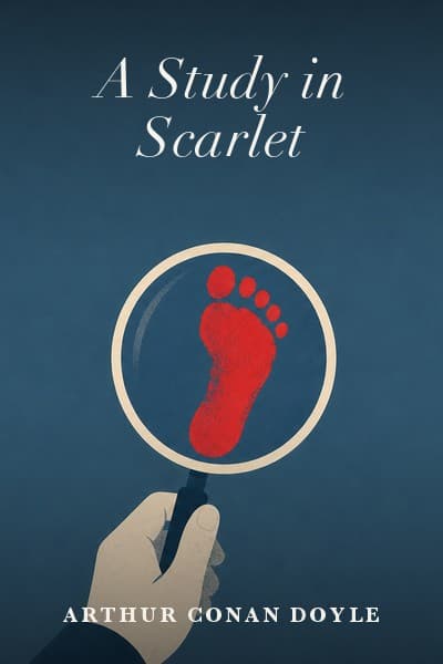 A Study in Scarlet by Arthur Conan Doyle — book cover