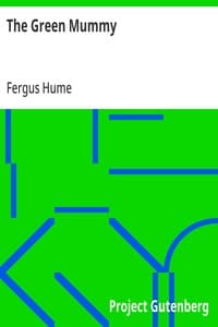 The Green Mummy by Fergus Hume — book cover