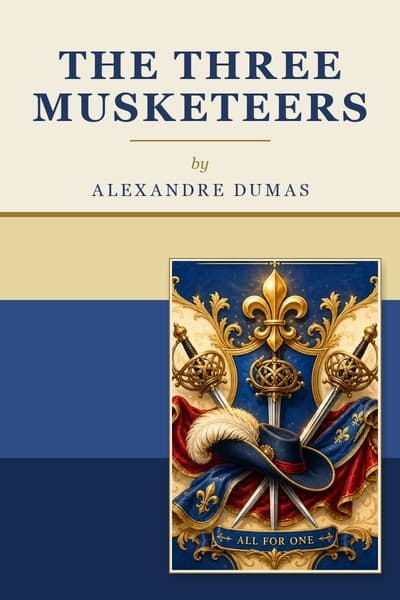The Three Musketeers by Alexandre Dumas — book cover