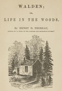 Walden by Henry David Thoreau — book cover