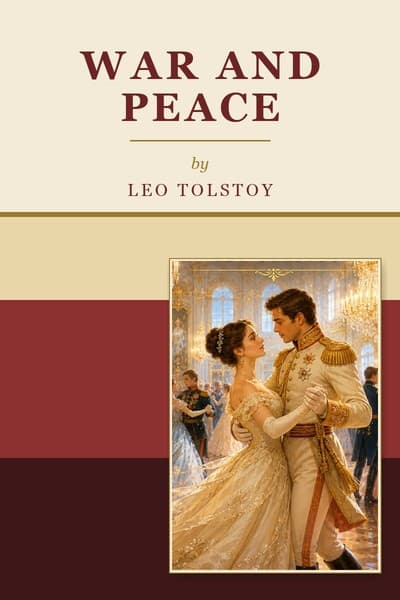 War and Peace by Leo Tolstoy — book cover